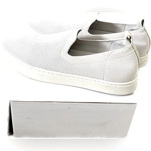 Banana Republic Women’s Grey Recycled Knit Slip On Casual Sneaker Shoes Sz US7.5